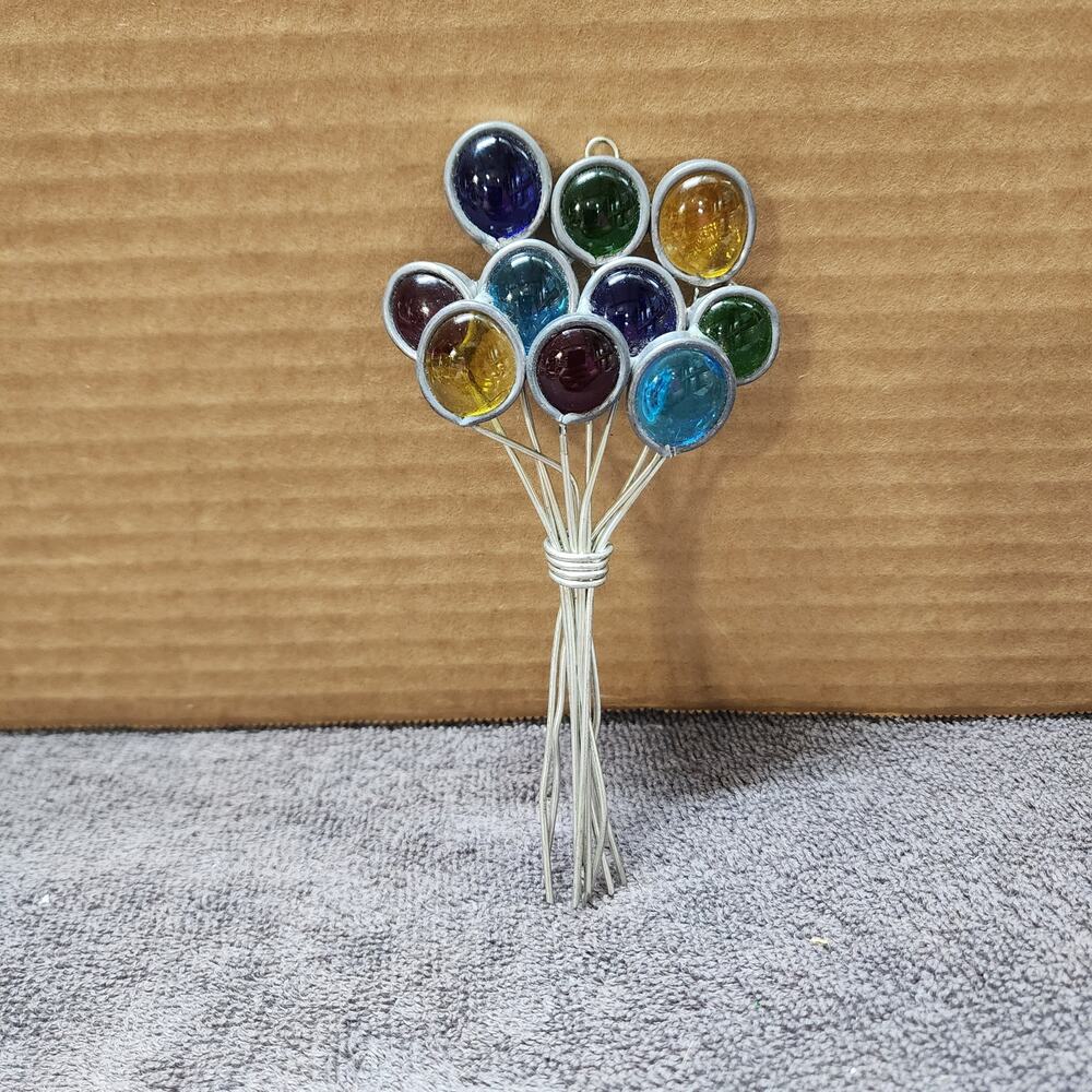 Tiffany Stained Glass Collector's Society Bunch of balloons b48